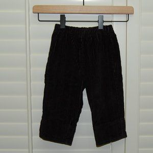 Hanna Andersson toddler black  corduroy pants